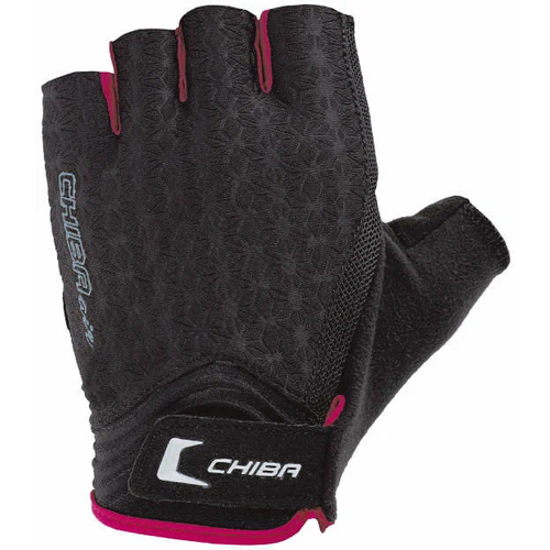 Chiba Перчатки 40956 (черный-розовый) (M) перчатки chiba розовый