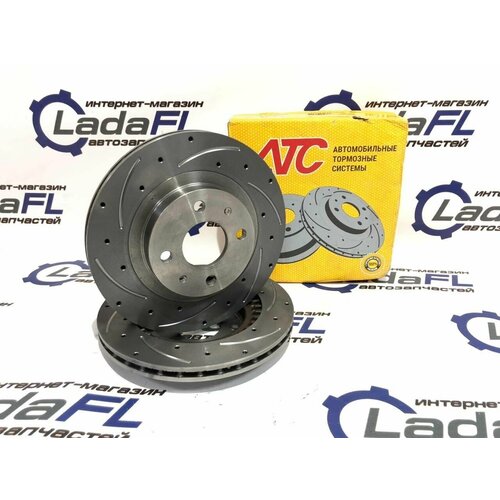 Диск тормозной АТС SPORT 2112 передний вентилируемый R14 2 шт