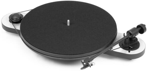 Виниловый проигрыватель Pro-Ject Elemental White/Black (OM-5e)