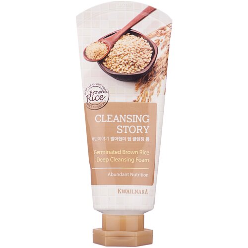 Пенка для умывания Welcos Cleansing Story Foam Cleansing (Germinated Brown Rice - 120g)