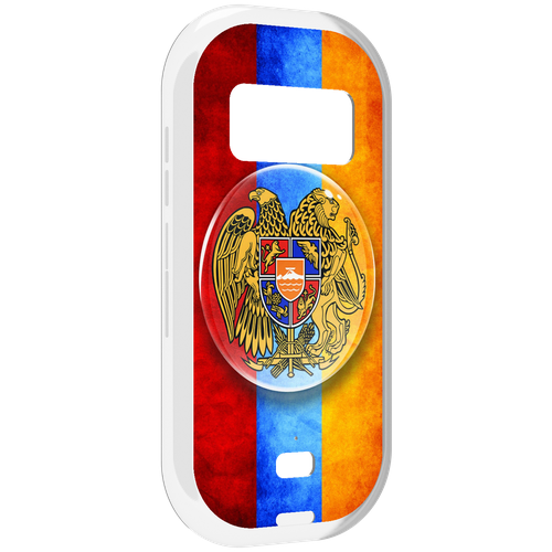 Чехол MyPads герб флаг армении для UleFone Armor 15 задняя-панель-накладка-бампер