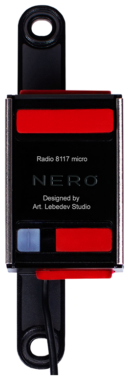 Radio 8117 micro - внешний, двухканальный радиоприемник Nero Electronics