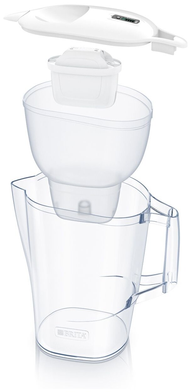 Фильтр для очистки воды BRITA Aluna XL Maxtra+ White - фотография № 2