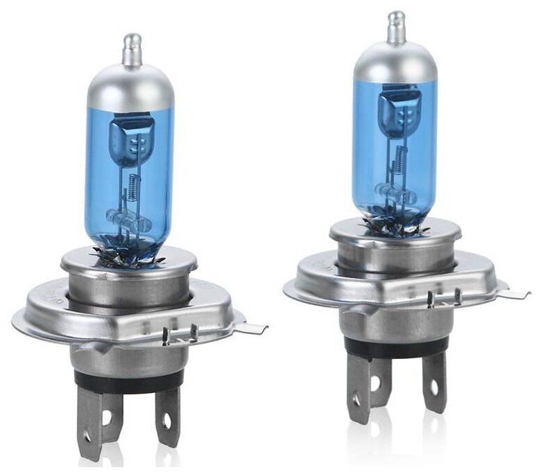 Комплект ламп H4(Clearlight)12V-60/55W WhiteLight (2 шт.)