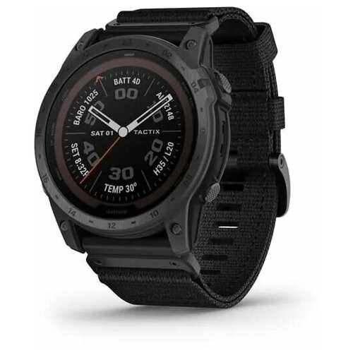 Умные часы Garmin TACTIX 7 Pro с черным нейлоновым ремешком 10600000₽