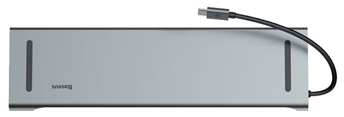 USB-хаб Baseus Enjoyment Series Type-C Notebook HUB адаптер, серый