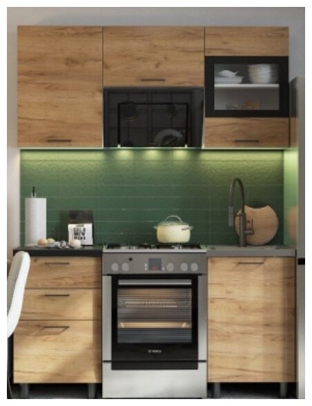 фото Арника Кухонный гарнитур Аризона 1.6 м