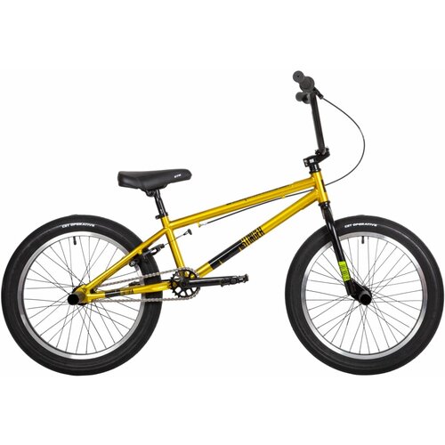 Велосипед STINGER TORTUGA 20 (2021) рама 10 Зелёный bmx stinger tortuga 2021 20 золотой