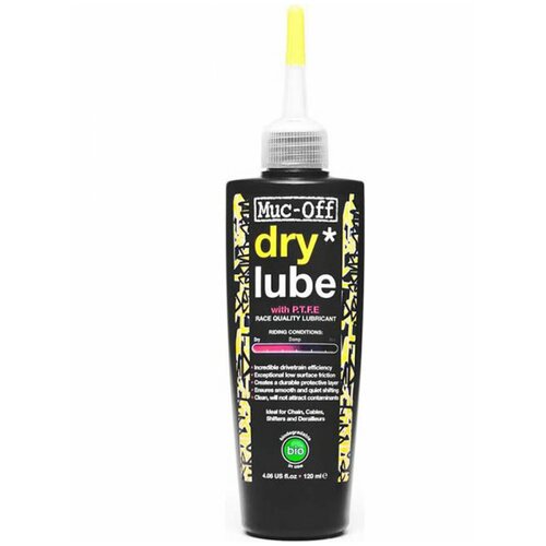 Muc-Off Смазка для цепи MUC-OFF DRY LUBE, 120мл. смазка для цепи muc off dry weather chain lube aerosol 400ml