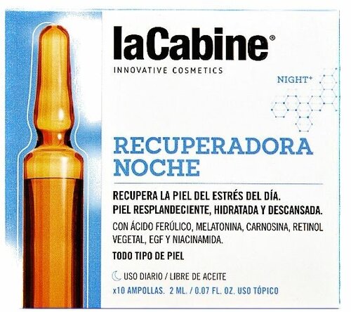 LACABINE Концентрированная сыворотка в ампулах - ночное восстановление, 10 x 2 мл Night Recovery Ampoules