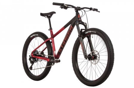 Велосипед STINGER 27.5" QUEST STD красный, алюминий, размер MD