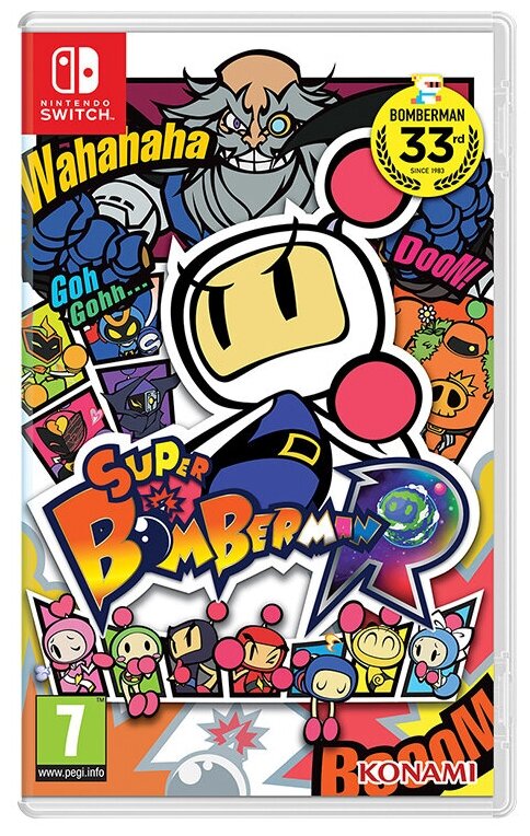 Игра Super Bomberman R для Nintendo Switch, картридж