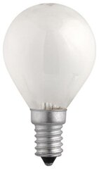 Лампа накаливания JazzWay P45 40W E14 матовая шар