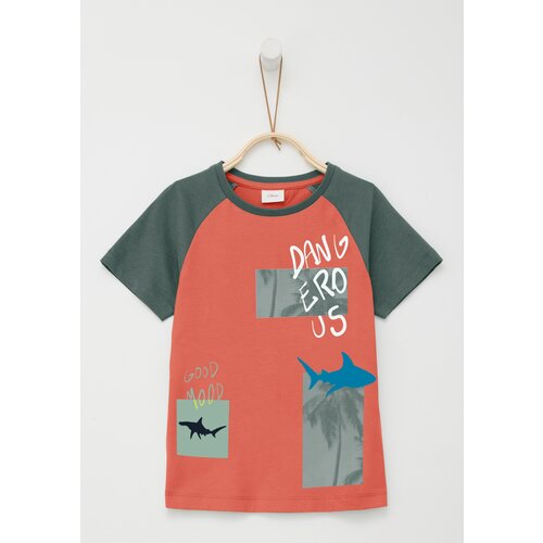 Футболка s.Oliver, размер 104/110, оранжевый