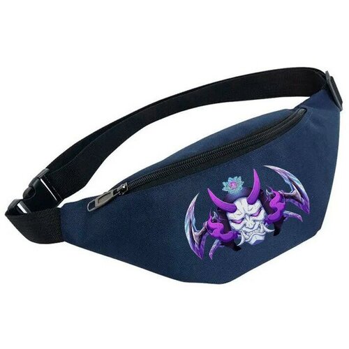 фото Сумка поясная noname, синий