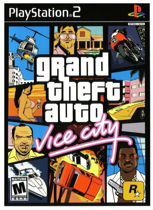 Игра Grand Theft Auto: Vice City для PlayStation 2