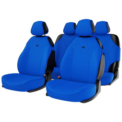 фото Чехлы-майки на сиденья автомобиля carfashion bingo синий/синий/синий