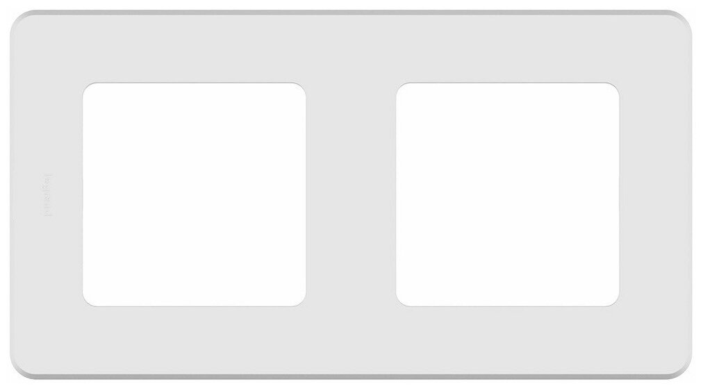 Legrand (Легранд) Рамка 2 поста белый, Inspiria 673940
