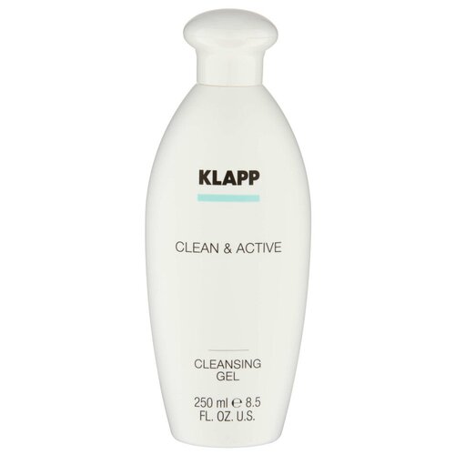 Купить Klapp очищающий гель для лица Clean & Active Cleansing Gel, 250 мл