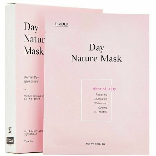 ELMOLU Набор масок от недостатков кожи Blemish Day Day Nature Mask