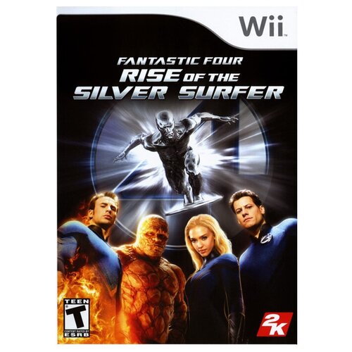 Игра Fantastic Four: Rise of the Silver Surfer для Wii