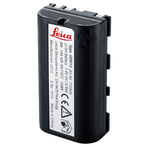 Аккумулятор LЕICA GEB212 (7.4V, 2.6Ач, Li-Ion) аккумулятор leica bp scl4 для leica sl серии