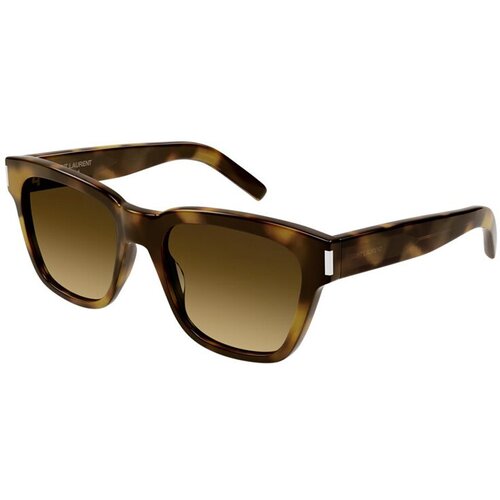 Солнцезащитные очки Saint Laurent, коричневый saint laurent sl m91 003 59 золотой металл