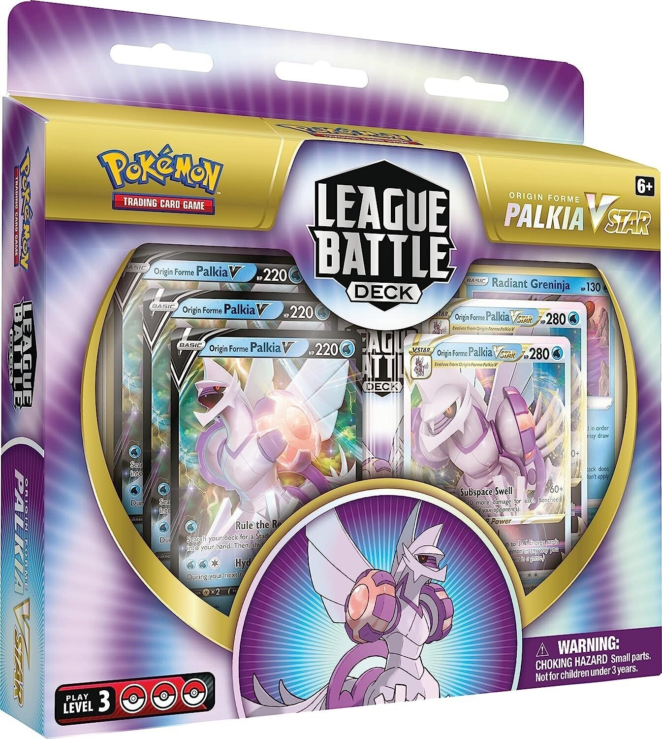 Покемон карты коллекционные: Набор Pokemon Origin Forme Palkia VSTAR League Battle Deck на английском языке