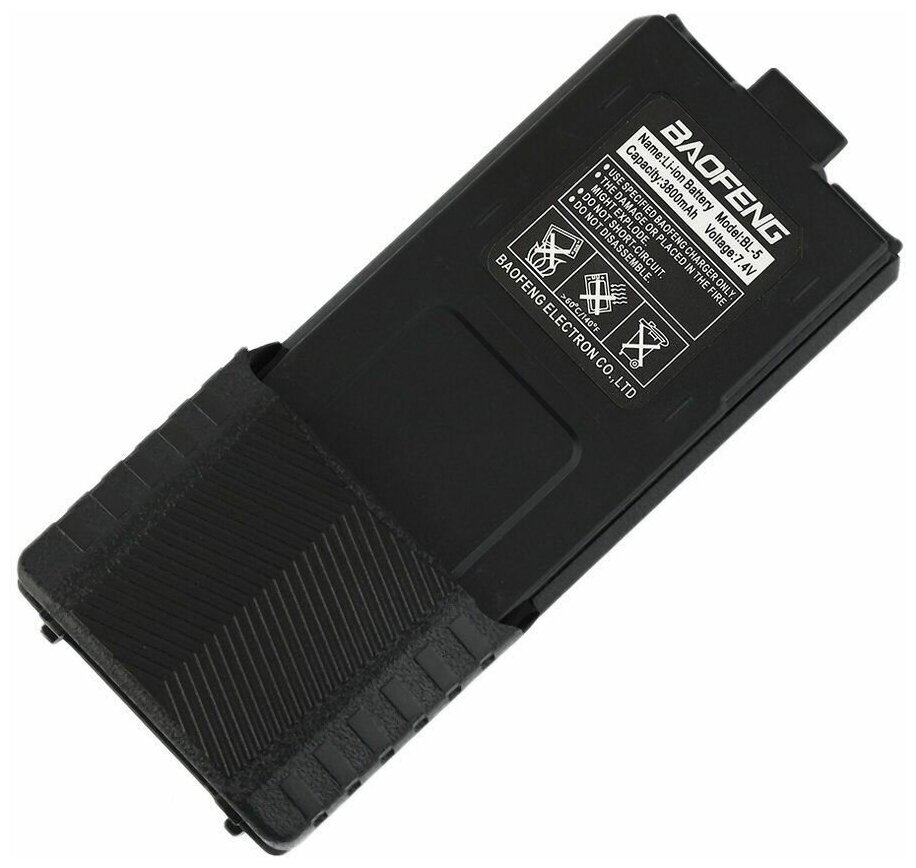 Аккумулятор Baofeng для UV-5R 3800mAh, черный