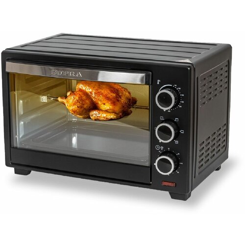 Печь электрическая SUPRA 26 литров с грилем 6 режимов работы мини-печь с вертелом таймер 60 минут 1600 Вт 988800₽
