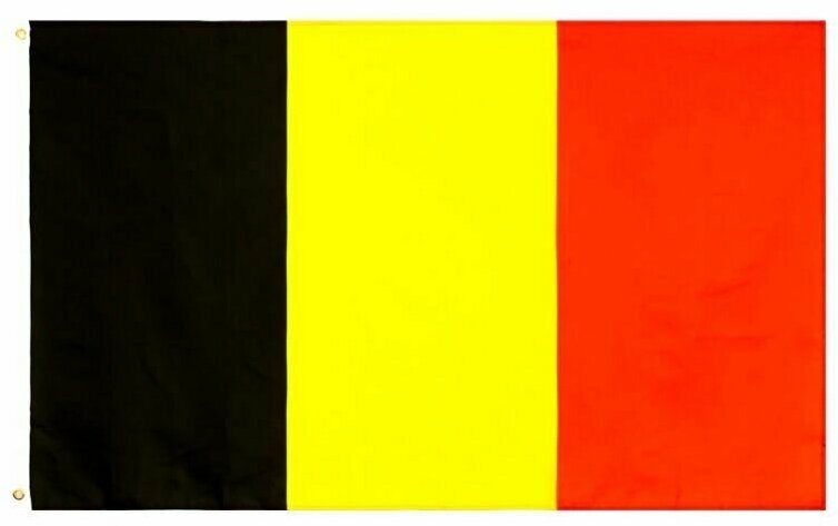 Флаг Бельгии 90х150 см, без флагштока, большой