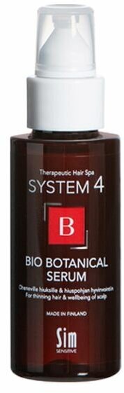 Sim Sensitive Система 4 Сыворотка Биоботаническая для всех типов волос 50мл