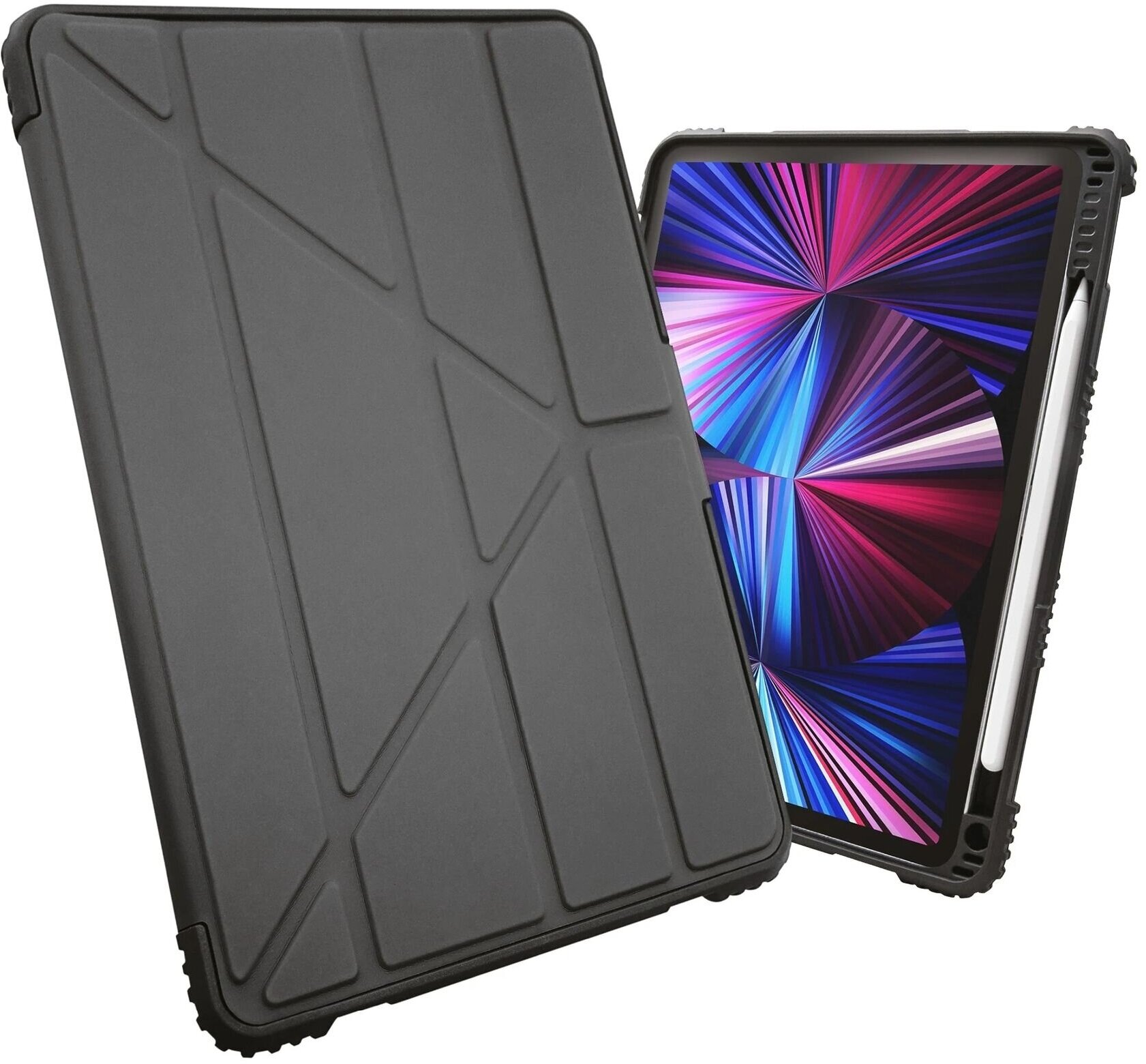 Противоударный защитный чехол BUMPER FOLIO Flip Case для Apple iPad mini 6 8.3" (2021)