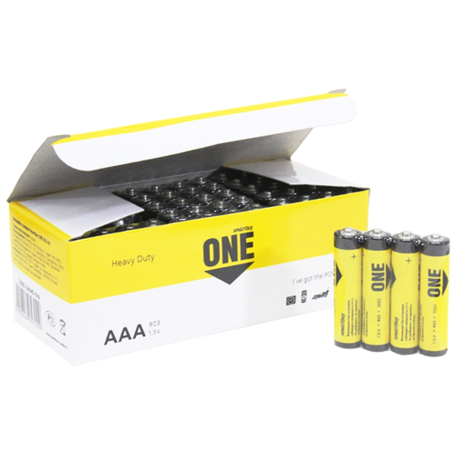 Батарейка AAA Smartbuy Shrink4 R3 ONE ECO (цена за 60 шт.)