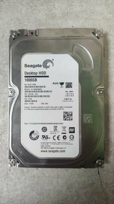 Внутренний жесткий диск Seagate ST1000DM003 1 Тб