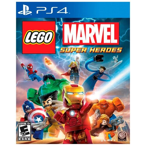 Игра LEGO Marvel Super Heroes Standart Edition для PlayStation 4, все страны игра lego worlds для playstation 4 все страны