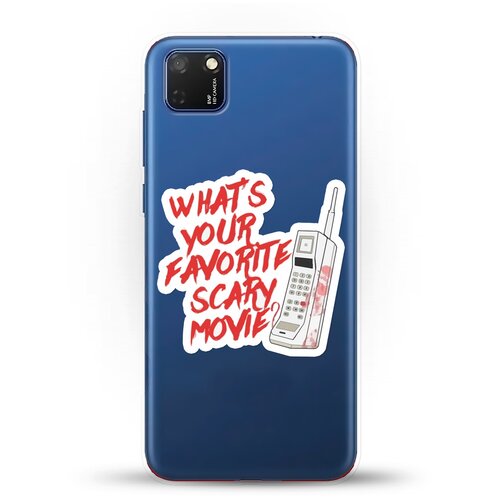 фото Силиконовый чехол scary movie на honor 9s andy & paul