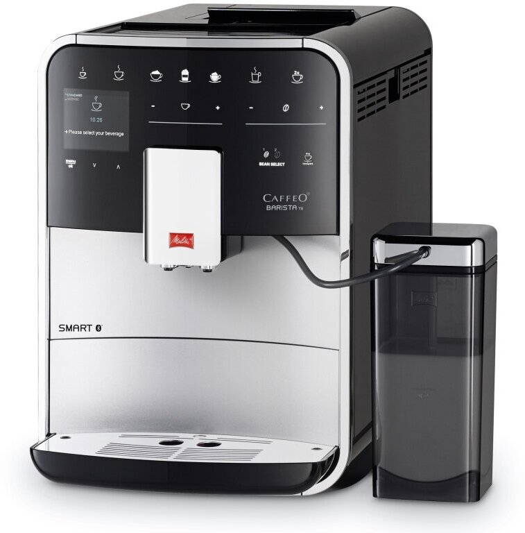 Кофемашина Melitta Caffeo F 850-101 Barista TS Smart серебро - фотография № 3