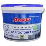 Краска акриловая Аквест А-4+ МАСТЕР влагостойкая матовая - изображение