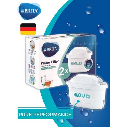 Фильтр для воды Брита BRITA MAXTRA+ Pure Performance 2 шт