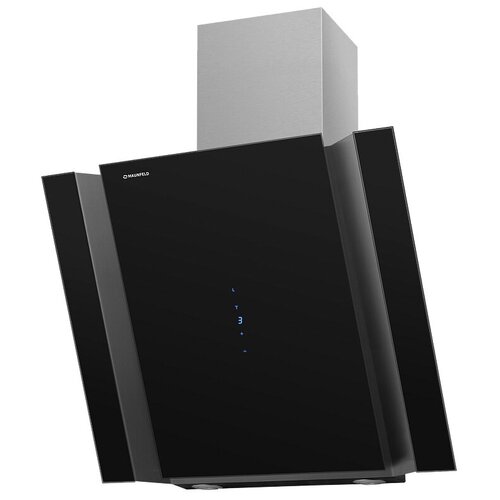 Наклонная вытяжка MAUNFELD Trent Lux 60 цвет корпуса черный цвет окантовкипанели черный 2033000₽