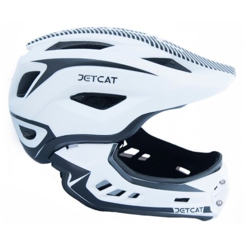 фото Шлем защитный jetcat fullface raptor, р. s (48 - 53 см), white/black