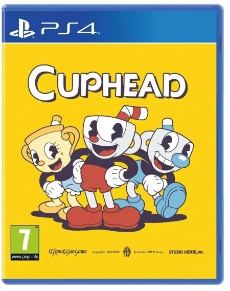 Игра Cuphead для PS4 (диск, русские субтитры)