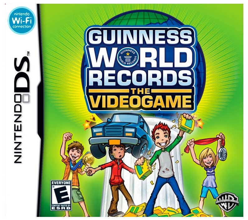 Guinness World Records the Videogame (DS) английский язык