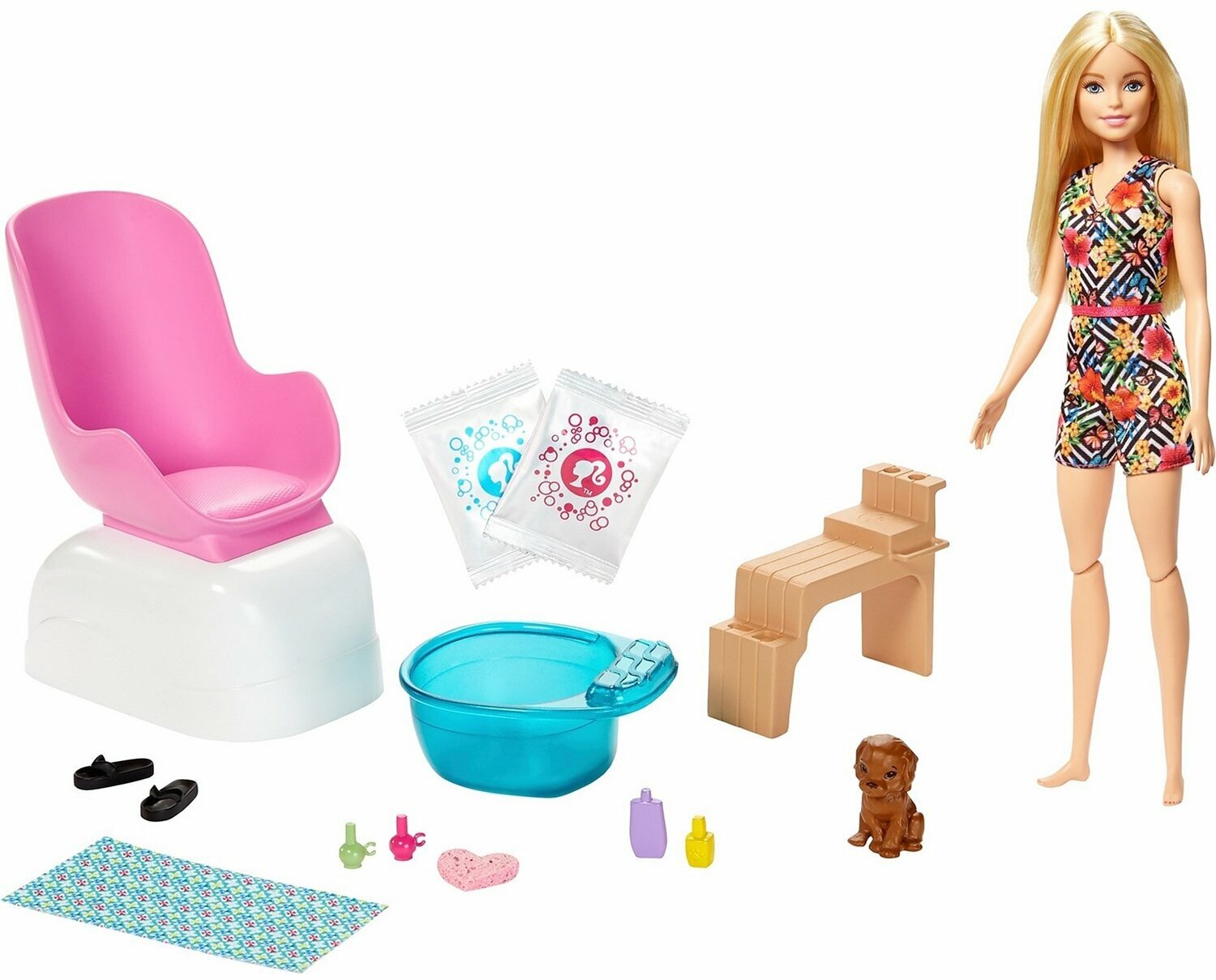 Игровой набор Barbie на маникюре