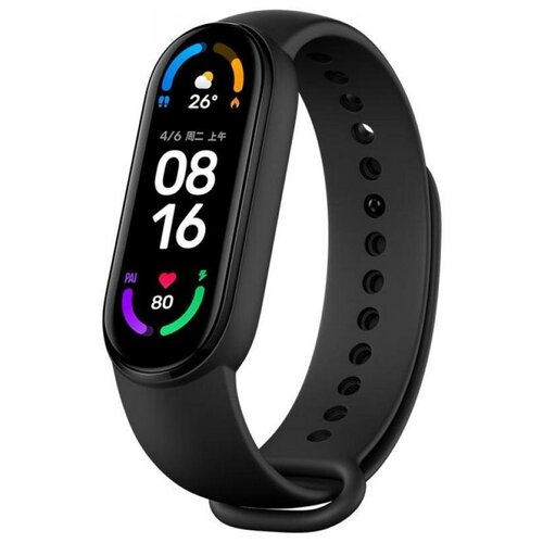 фото Умный браслет xiaomi mi smart band 6 cn, черный