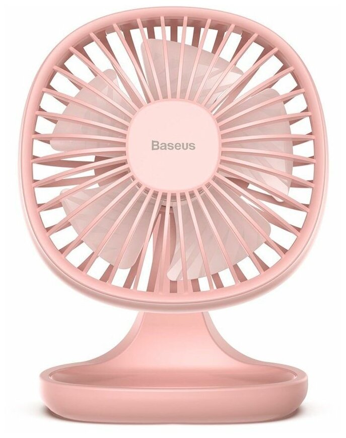 Настольный вентилятор Baseus Pudding-Shaped Fan, pink