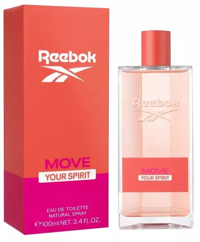 REEBOK MOVE YOUR SPIRIT туалетная вода женская 100 мл