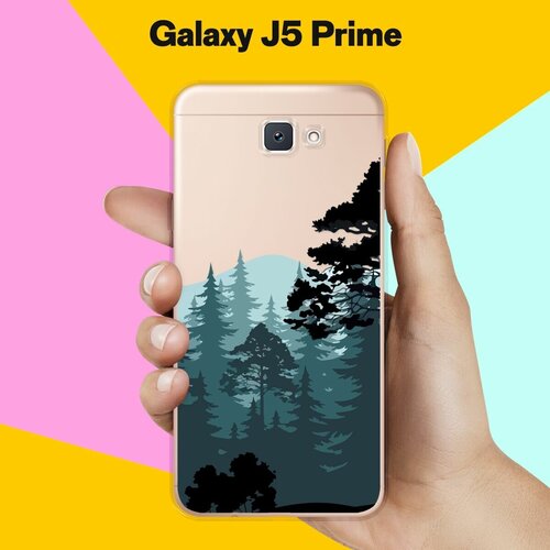 Силиконовый чехол на Samsung Galaxy J5 Prime Лес / для Самсунг Галакси Джей 5 Прайм