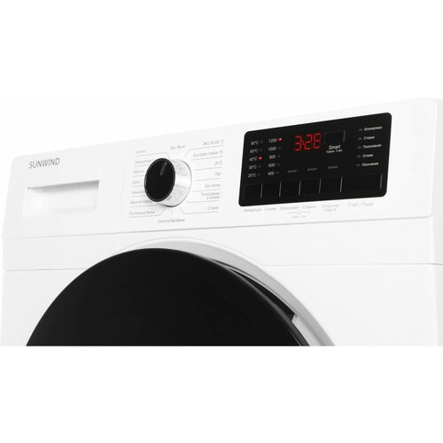 Стиральная машина полноразмерная SunWind SWMA7206 с фронтальной загрузкой 7кг 1200обмин 2499000₽